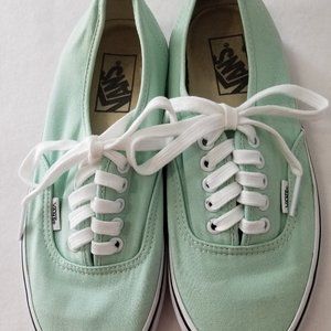 Key Lime Green Van Ladies8/mens6.5 Skate Sneakers